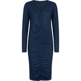 Liberté Liberté Damen V Kleid ALMA Restudsalg Navy