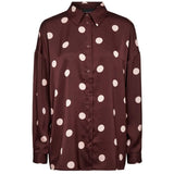 Liberté Liberte Damenhemd 22349 Dotti Shirt PLUM ROSE BIG DOT