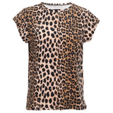 Liberté Liberté Damen t-shirt 9581 ALMA T-shirt LUX LEO NEON ORANGE