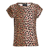 Liberté Liberté Damen t-shirt 9581 ALMA T-shirt LUX LEO RED HEART