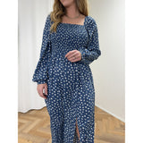 Liberté Liberté Kleid GRO Dress Blue Flower