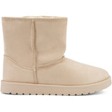 SHOES Lina Damen Teddy Winterstiefel 6417 Restudsalg Beige