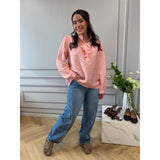 LULULIA Lululia Dame Bluse LUHannah 8009LU Blouse Rosa6517tpg