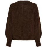 LULULIA Lululia Dame Strick LuThilde 8187 Knit DarkBrownZ9008
