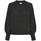 LULULIA Lululia Dame Strick LuThilde 8187 Knit DarkGreyZ1060
