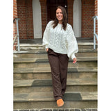 LULULIA Lululia Dame Strick LuThilde 8187 Knit OffwhiteZ9120