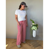 LULULIA Lululia Damen Hose LuVictoria 266188LU - Länge 32 Pant Red39