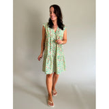 LULULIA Lululia Damen Kleid LuMonica 7124 Dress Aqua6632tpf