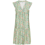 LULULIA Lululia Damen Kleid LuMonica 7124 Dress Aqua6632tpf