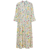 LULULIA Lululia Damen Kleid LuSamanta 2270LU. Dress Beige4241