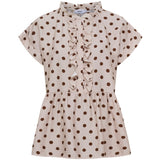 LULULIA Lululia Damen Top LUNoor Shirt Fango