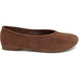 SHOES Luppa Damen Ballerina Schuhe 9871 Shoes Mocca