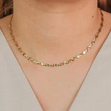 muun STUDIOS MUUN STUDIOS Burst Dot Halskette 18K Vergoldet H021 Restudsalg Guld