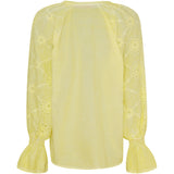 MARTA DU CHATEAU Marta Du Chateau Damen Bluse MdcBianca Restudsalg Giallo Cold Wash