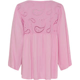 MARTA DU CHATEAU Marta Du Chateau Damen Bluse MdcCaterina 5616 Restudsalg Bubblegum
