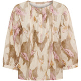 MARTA DU CHATEAU Marta Du Chateau Damen Bluse MdcCosmos 8687 Blouse Beige516tpu