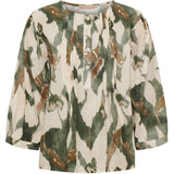 MARTA DU CHATEAU Marta Du Chateau Damen Bluse MdcCosmos 8687 Blouse Military516tpu