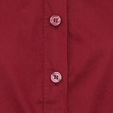 MARTA DU CHATEAU Marta Du Chateau Damen Bluse MdcGinger 8627 Blouse Bordeaux