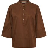 MARTA DU CHATEAU Marta Du Chateau Damen Bluse MdcGinger 8627 Blouse Moro