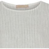 MARTA DU CHATEAU Marta Du Chateau Damen Bluse MdcNatalie Restudsalg Panna Grey Stripe