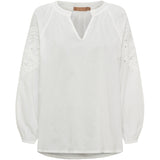 MARTA DU CHATEAU Marta Du Chateau Damen Bluse MdcSevina Blouse Offwhite