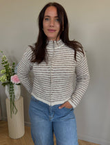 MARTA DU CHATEAU Marta Du Chateau Damen Cardigan MdcAnais 9586 Cardigan Beige