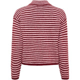 MARTA DU CHATEAU Marta Du Chateau Damen Cardigan MdcAnais 9586 Cardigan Bordeaux