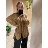 MARTA DU CHATEAU Marta Du Chateau Damen Hemd - R83215TZ Restudsalg Camel