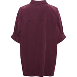 MARTA DU CHATEAU Marta Du Chateau Damen Hemd MdcKaori 86250V Shirt Bourgogne78003