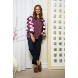 MARTA DU CHATEAU Marta Du Chateau Damen Hemd MdcLisandra Shirt Bourgogne78003