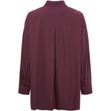 MARTA DU CHATEAU Marta Du Chateau Damen Hemd MdcLisandra Shirt Bourgogne78003