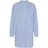 MARTA DU CHATEAU Marta Du Chateau Damen Hemd MdcMinerva Restudsalg Skyblue