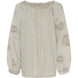 MARTA DU CHATEAU Marta Du Chateau Damen Hemd MdcPatty Shirt Beige