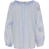 MARTA DU CHATEAU Marta Du Chateau Damen Hemd MdcPatty Shirt Sky