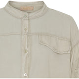 MARTA DU CHATEAU Marta Du Chateau Damen Hemd MdcRiley Shirt Beige