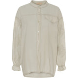 MARTA DU CHATEAU Marta Du Chateau Damen Hemd MdcRiley Shirt Beige