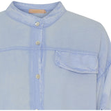 MARTA DU CHATEAU Marta Du Chateau Damen Hemd MdcRiley Shirt Sky