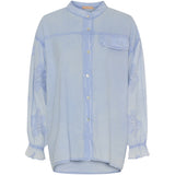 MARTA DU CHATEAU Marta Du Chateau Damen Hemd MdcRiley Shirt Sky