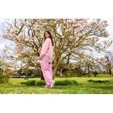 MARTA DU CHATEAU Marta Du Chateau Damen Hose MdcGisele Restudsalg Stripe Fuxia Stripe