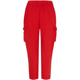 MARTA DU CHATEAU Marta Du Chateau Damen Hose MdcTeresa Restudsalg Rossa
