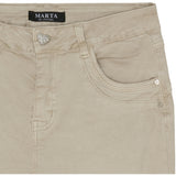MARTA DU CHATEAU Marta Du Chateau Damen Jeans Emma 2573-14 Jeans Beige