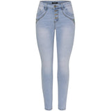 MARTA DU CHATEAU Marta Du Chateau Damen Jeans Emma 2630 Restudsalg Denimbluedenim