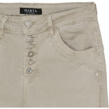 MARTA DU CHATEAU Marta Du Chateau Damen Jeans Emma 2665-14 Jeans Denimbeige