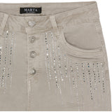 MARTA DU CHATEAU Marta Du Chateau Damen Jeans Emma 2680-14 Jeans Denimbeige
