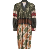 MARTA DU CHATEAU Marta Du Chateau Damen Kleid 352222 Restudsalg Military