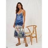 MARTA DU CHATEAU Marta Du Chateau Damen Kleid MDCRUBY Dress Blue