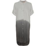 MARTA DU CHATEAU Marta Du Chateau Damen Kleid MdcJóna Dress LightGrey/DarkGrey