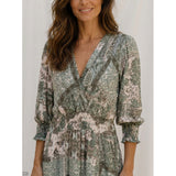 MARTA DU CHATEAU Marta Du Chateau Damen Kleid MdcLiviah Dress MilitaryHL003