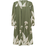 MARTA DU CHATEAU Marta Du Chateau Damen Kleid MdcVerbena 8683 Dress Military1537tpu