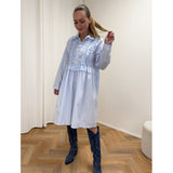 MARTA DU CHATEAU Marta Du Chateau Damen Kleid MdcViolet Restudsalg LightBlue64.
